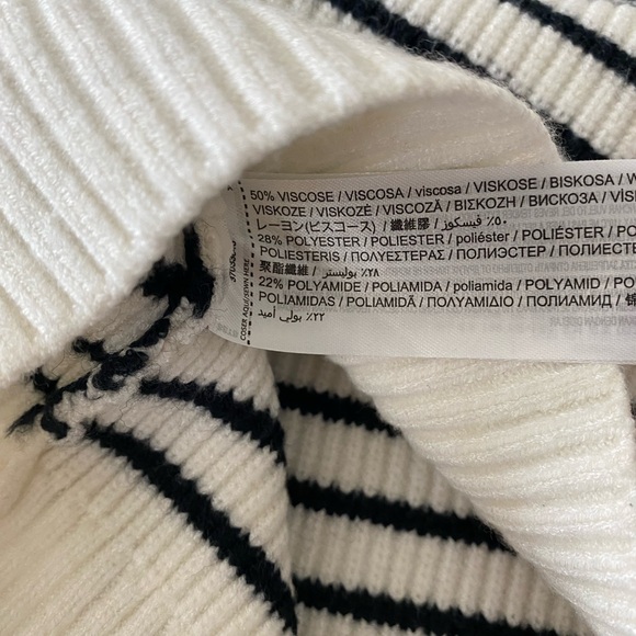 Mango Striped Knit Sweater - Picture 5 of 8